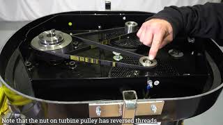 QR Code - Powerhouse Turbine Change and Belt Installation