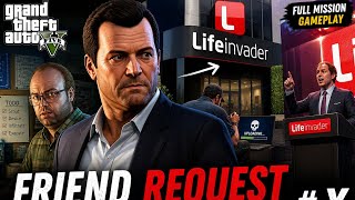 GTA V FRIEND REQUEST MISSION WALKTHROUGH | NO COMMENTARY| PURE GAMEPLAY VIBE | #gta #TRENDING #viral