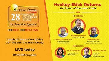 28th Motilal Oswal Wealth Creation Study by Raamdeo Agrawal