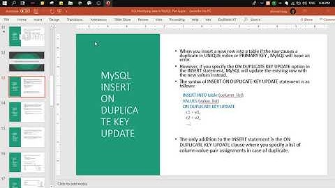 13 MySQL | DML | Insert | on duplicate key update
