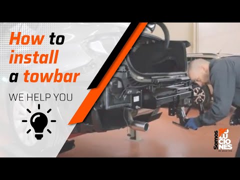 How to install a towbar :: Enganches Aragón