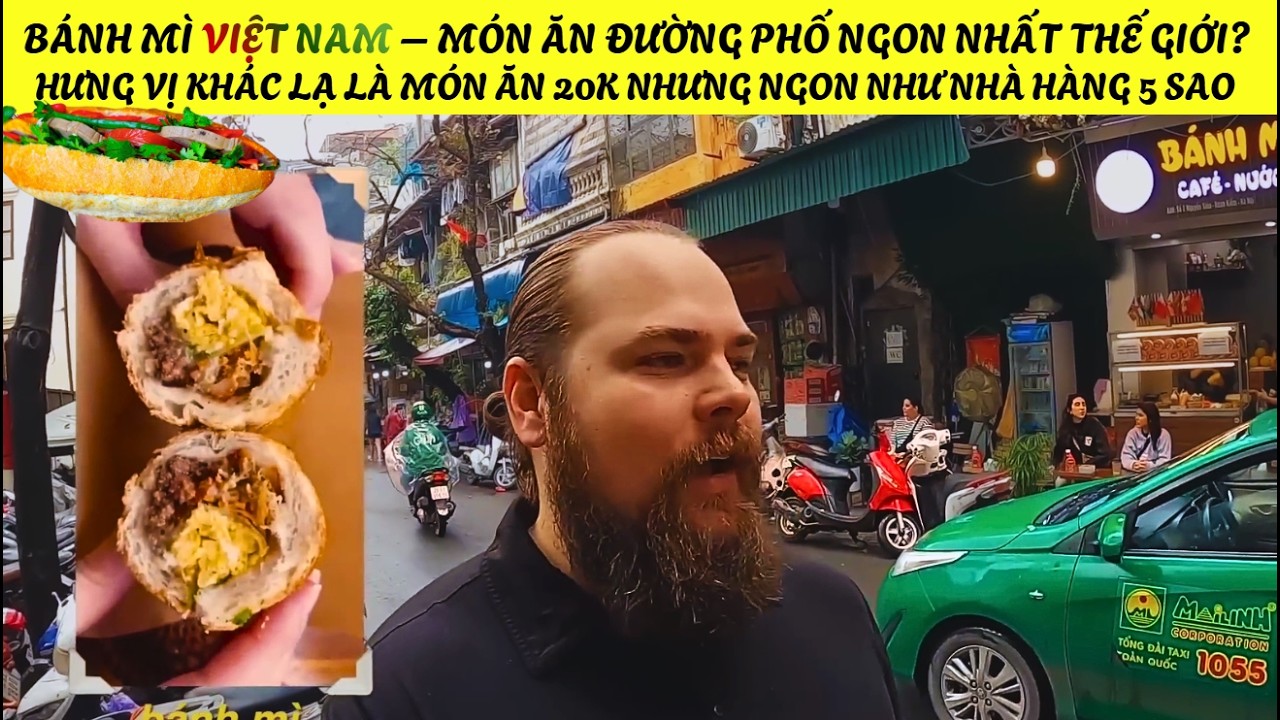 Bánh mì VIỆT NAM - món ăn đường phố ngon nhất thế giới hương vị khác lạ là món ăn rẻ nhưng ngon.