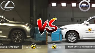 Volvo xc 90 vs Lexus rx - euro ncap crash test