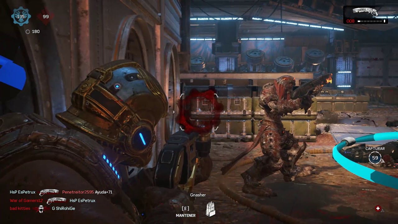 Gears of War 4 (GOW4) PC | Gear Clasico Dorado | Gameplay | 1080p 60fps gow4 acts