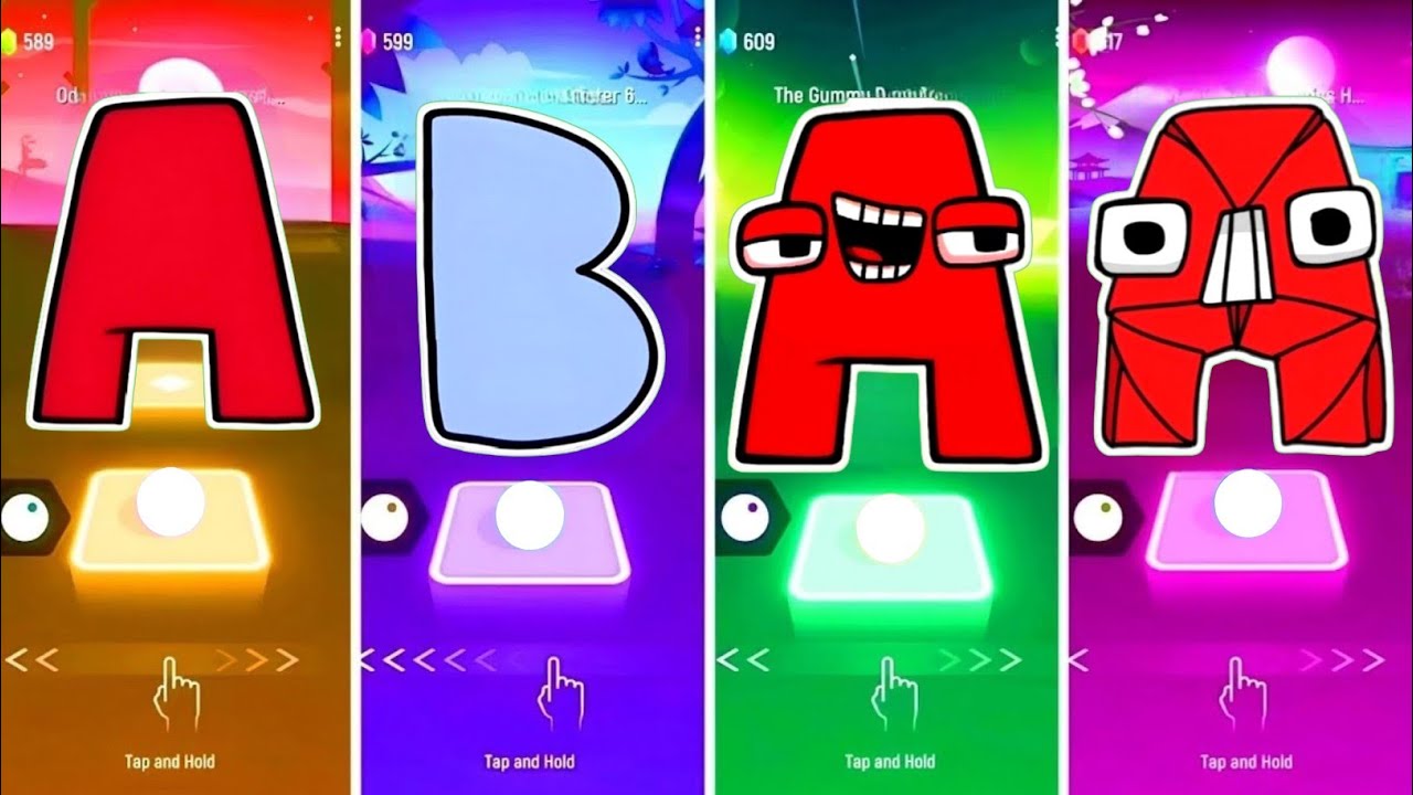 Without Face Alphabet Lore - A 🆚 B 🆚 Red Alphabet Lore Designs - A. 🎶 Who Is Best?🎵 Tell We? 😍