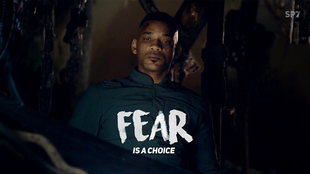 Fear is a choice. Will Smith After Earth Motivational Dialogue Scene WhatsApp Status