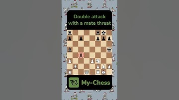 Double attack with a checkmate threat | Double Attack
