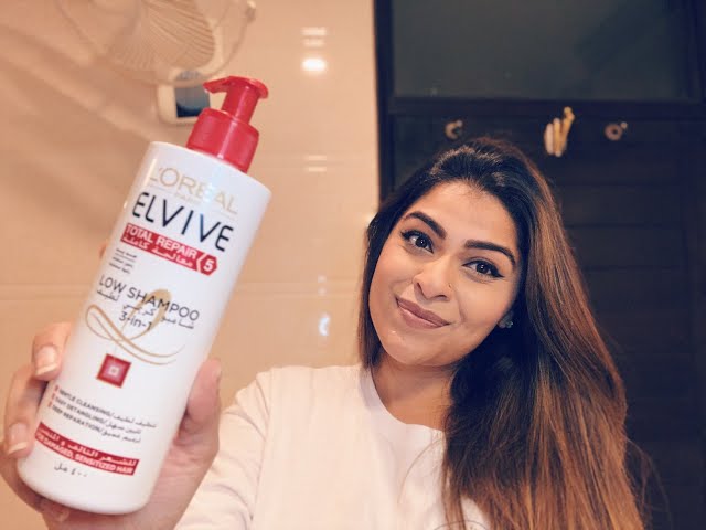 Åbent Konvertere kode L'Oreal Elvive Low Shampoo | Testing New Shampoo - YouTube