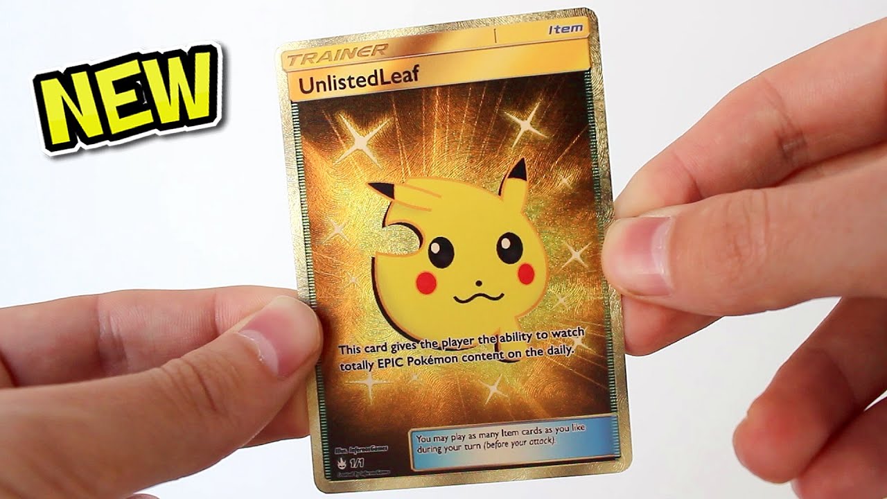 What are gold Pokemon cards? 