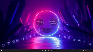 make your desktop look emoji style | rainmeter 2020 screenshot 5