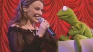 Kylie Minouge and Muppet show