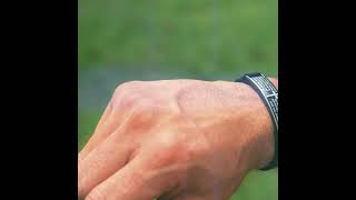 Pulseira Masculina Em Couro Legitimo Placa Pai Nosso