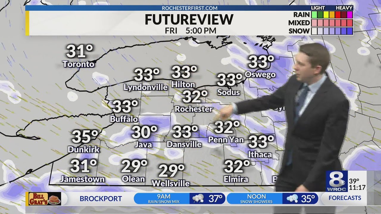Weather forecast: Multiple chances for wintry weather in the next week ...