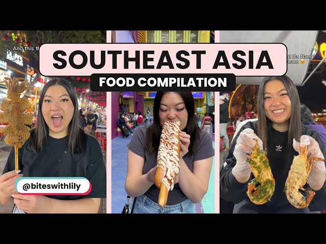 Southeast Asia Food | Malaysia, Vietnam, Singapore, Cambodia 🍜🦑 class=