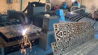 How Doors Design are Made on CNC Plasma Cutting Machine || DIY CNC Plasma Cutter