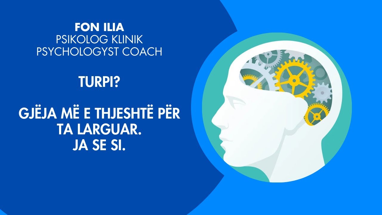 Turpi? Gjëja më e thjeshtë për ta larguar.