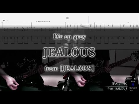 JEALOUS (Full Band Score PDF & GP data) - DIR EN GREY