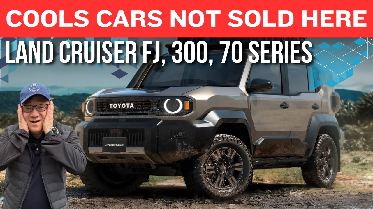 COOL TOYOTA CARS THAT NEED TO COME HERE NOW! // TOYOTA FJ, 300, 70 SERIES // ENGINEER's LIVESTREAM