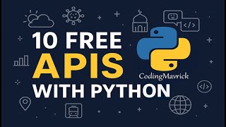 🔴 Python Free Code using APIs– Sentiment Analysis, Weather, COVID, IP Locator & More | 2025 (E-24)
