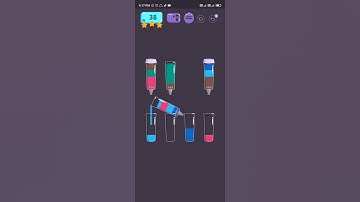 Cups - Water Sort Puzzle Level 38 Gameplay Walkthrough