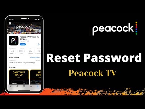 How To Reset A Password For Peacock Tv