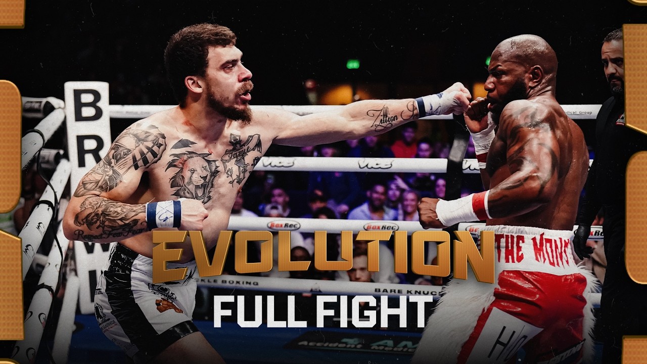 Полный бой - Бокс без перчаток | Юниески Гонсалес против Зайона Томлинсона | BKB 50 - Evolution -...