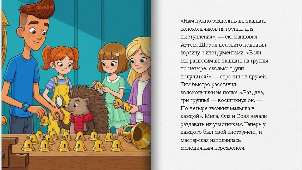 Оркестр Пружинок Russian детская история научное веселье для детей