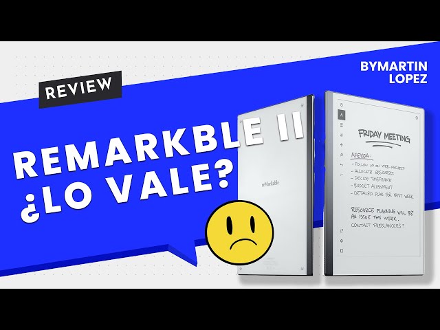 reMarkable 2, análisis. Review con características, precio y  especificaciones