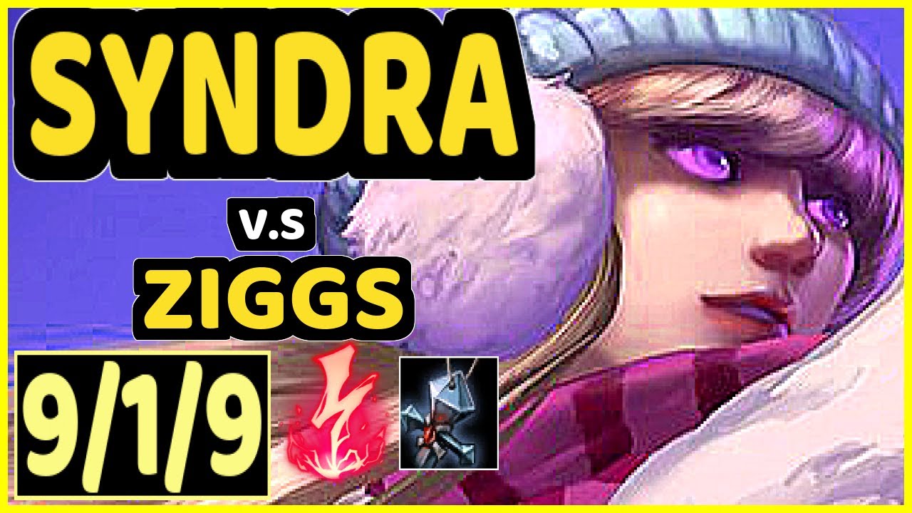 INNAXE (SYNDRA) vs ZIGGS - 9/1/9 KDA MID CHALLENGER GAMEPLAY - EUW