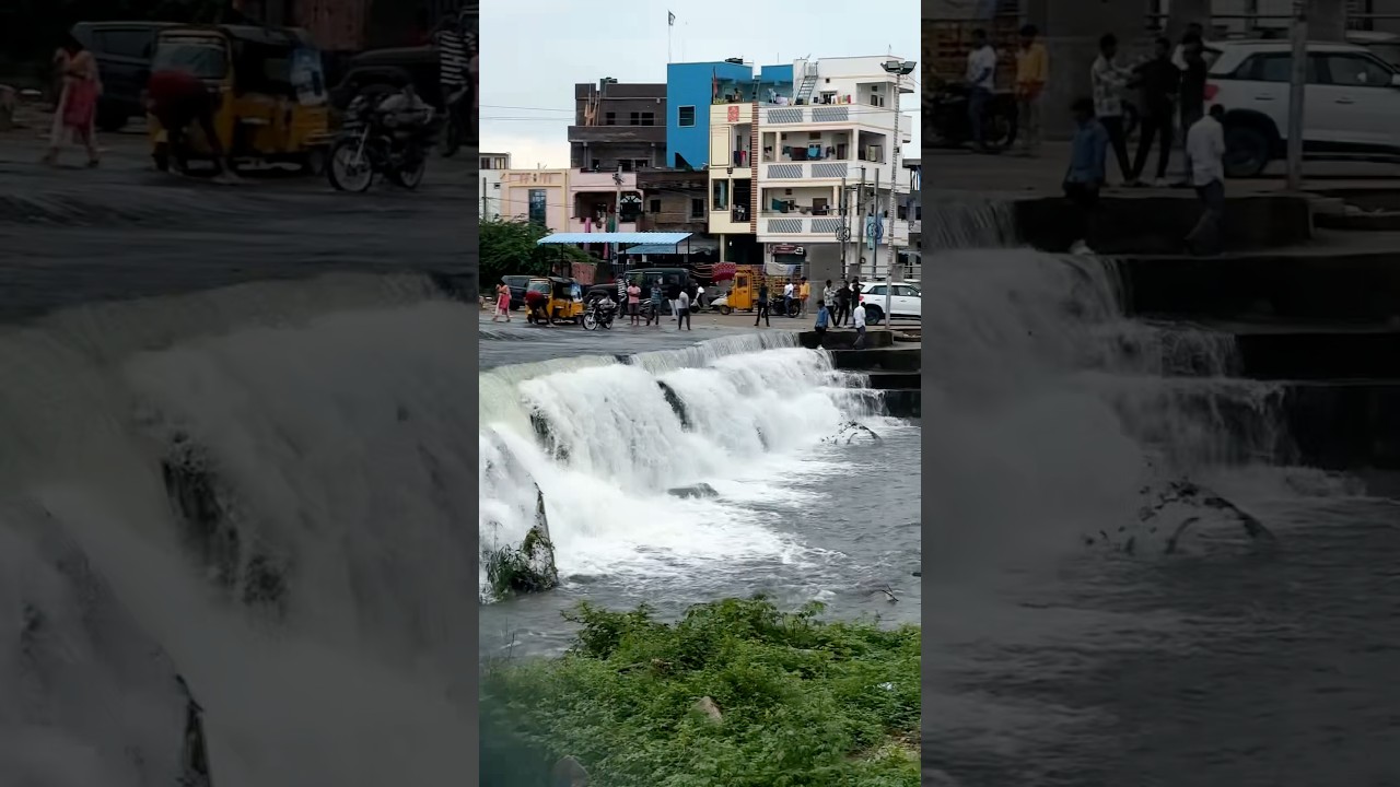 Medchal Lake Overflowing After Heavy Rain | Monsoon Vibes in Hyderabad