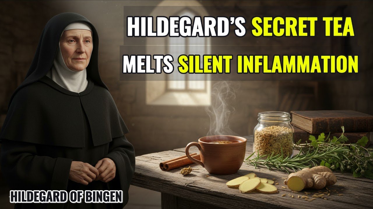 Запретный травяной чай святой Хильдегарды, который растапливает скрытое воспаление