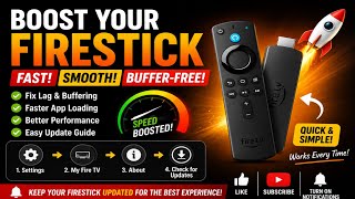 Firestick Running Slow? Fix Buffering & Speed Up Your Fire TV in 2 Minutes (2026)