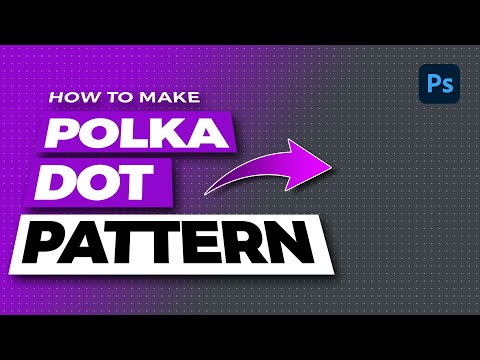 How to Create Dot Pattern in Adobe Photoshop