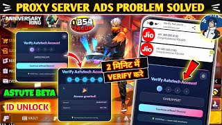 Unlock FF Beta Proxy Server Account Verification | Easy Beta Server Unlock | Proxy Server Account...