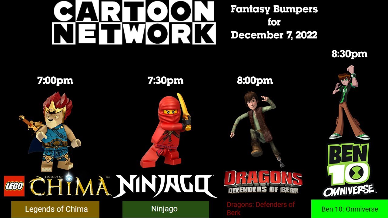 Cartoon Network Fantasy Next Bumpers for December 7, 2022