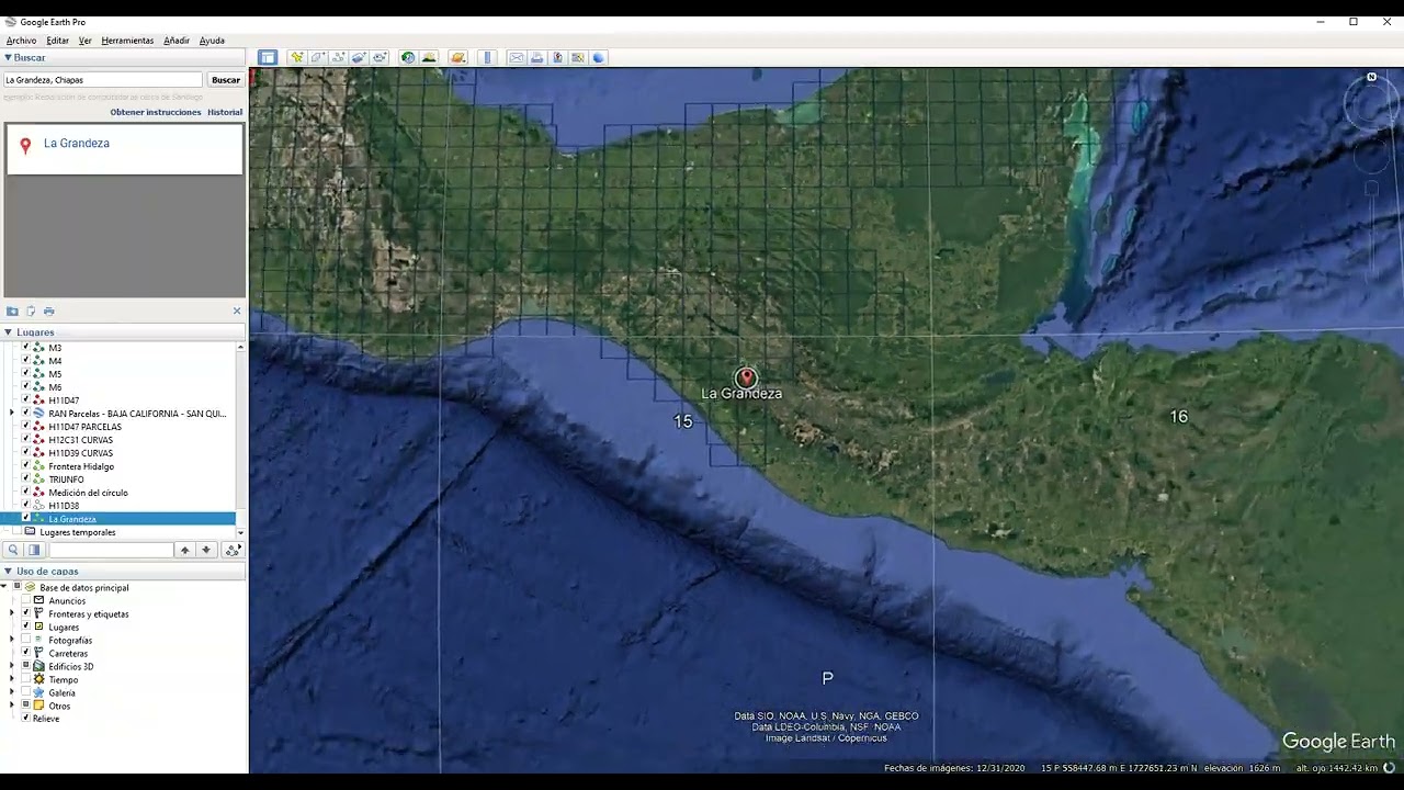 La Grandeza, Chiapas POLIGONAL CERRADO