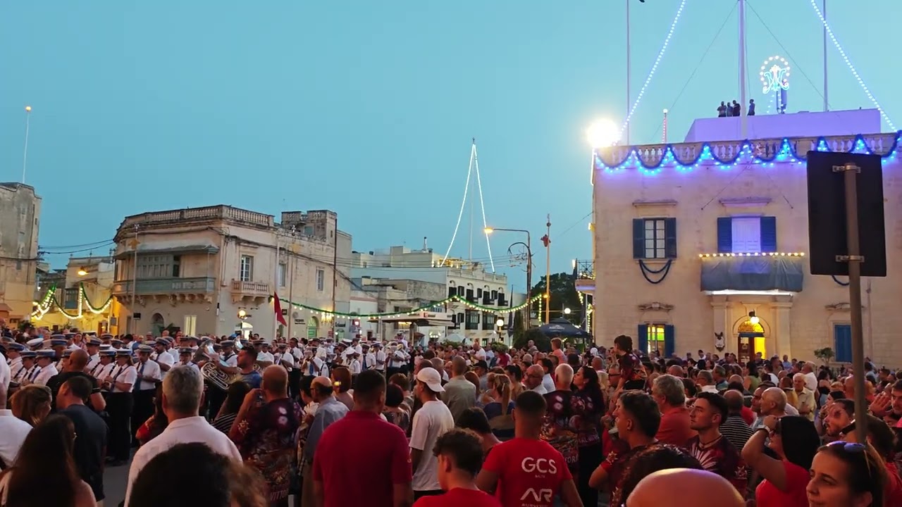 Festa Naxxar 2025 (1) - Hrug min-nicca ta' Marija Bambina