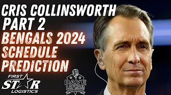 NFL Broadcaster Cris Collinsworth Part 2 | Cincinnati Bengals 2024 Schedule Prediction thumbnail