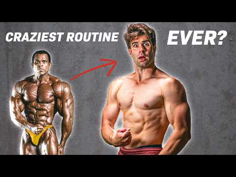 I Tried SERGE NUBRET Training For a Week - INSANE