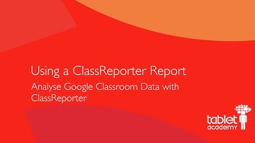ClassReporter - Using a Report