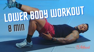 8 Min Lower Body HIIT Workout | XHIT