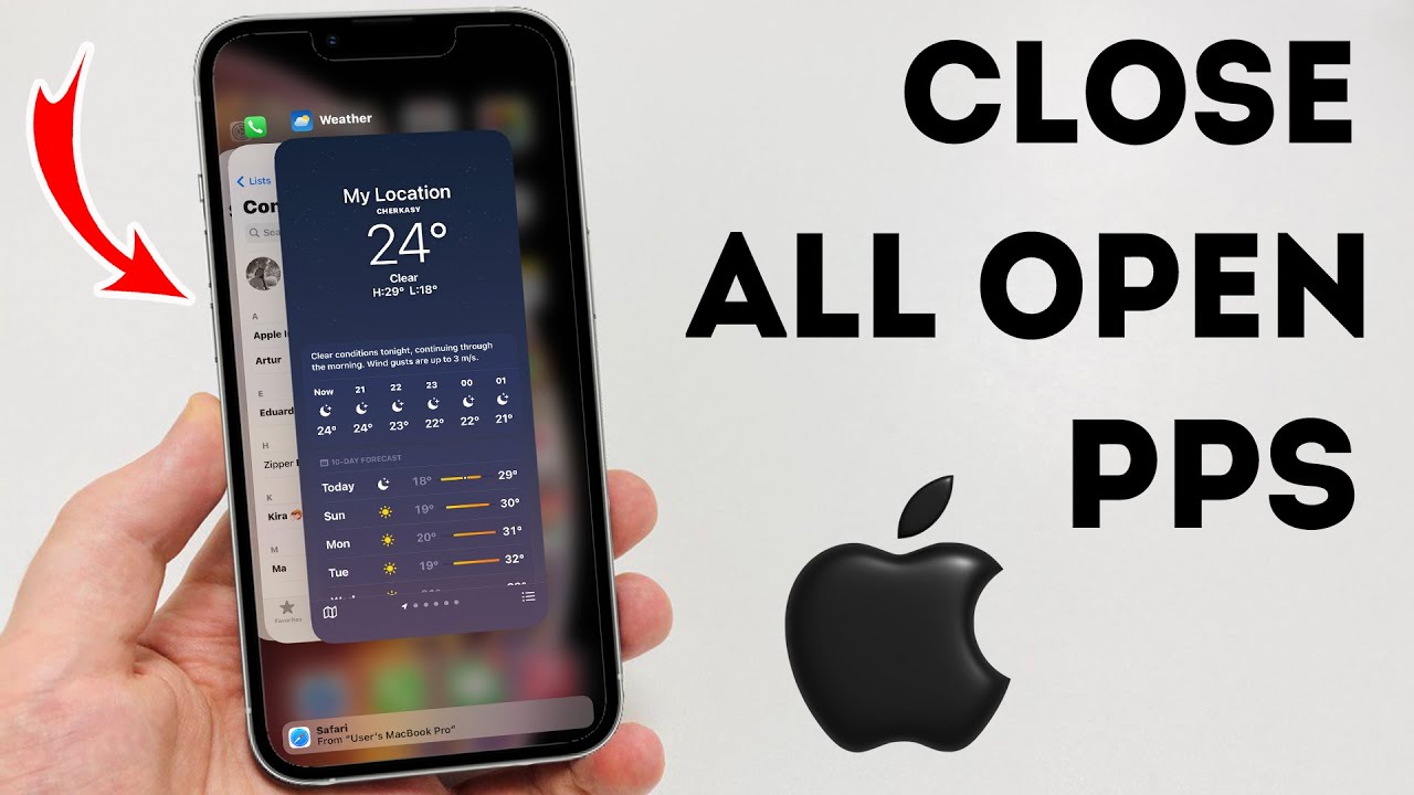 How To Close All Open Apps on iPhone - Full Guide