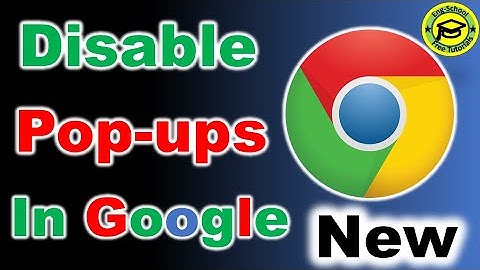 How to Disable Pop Ups in Google Chrome | Turn Off Popup Blocker Google Chrome