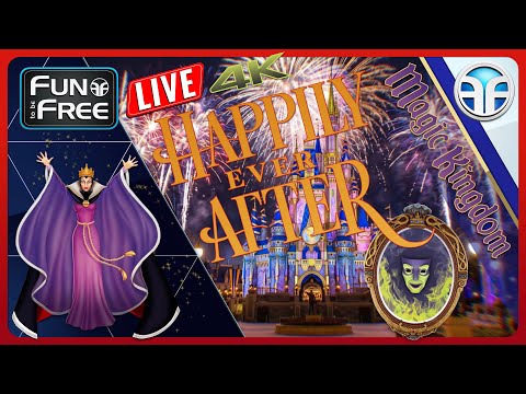 Happily Ever After Fireworks 4K - Full Show | Disney World Live Stream 2026
