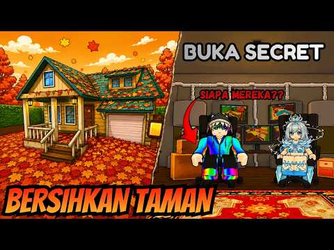 MEREKA BERDUA SIAPA CUY KOK ADA DI SINI, BERSIHKAN DAUN SOLO DI GAME CLEAN ALL LEAVES🍂🍂🍃 ROBLOX