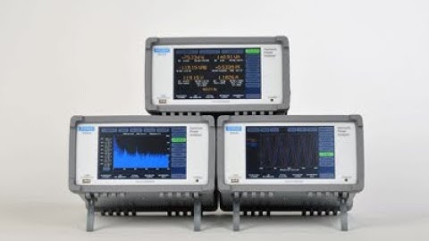 Vitrek PA900, PA920 Measuring Inrush Current and using the integrated oscilloscope