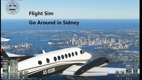 MSFS Photogrammetry is better,  Sydney approach