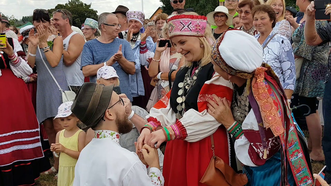 XXV Seto Kuningriigipäeva meeste kasatsk koos abieluettepanekuga