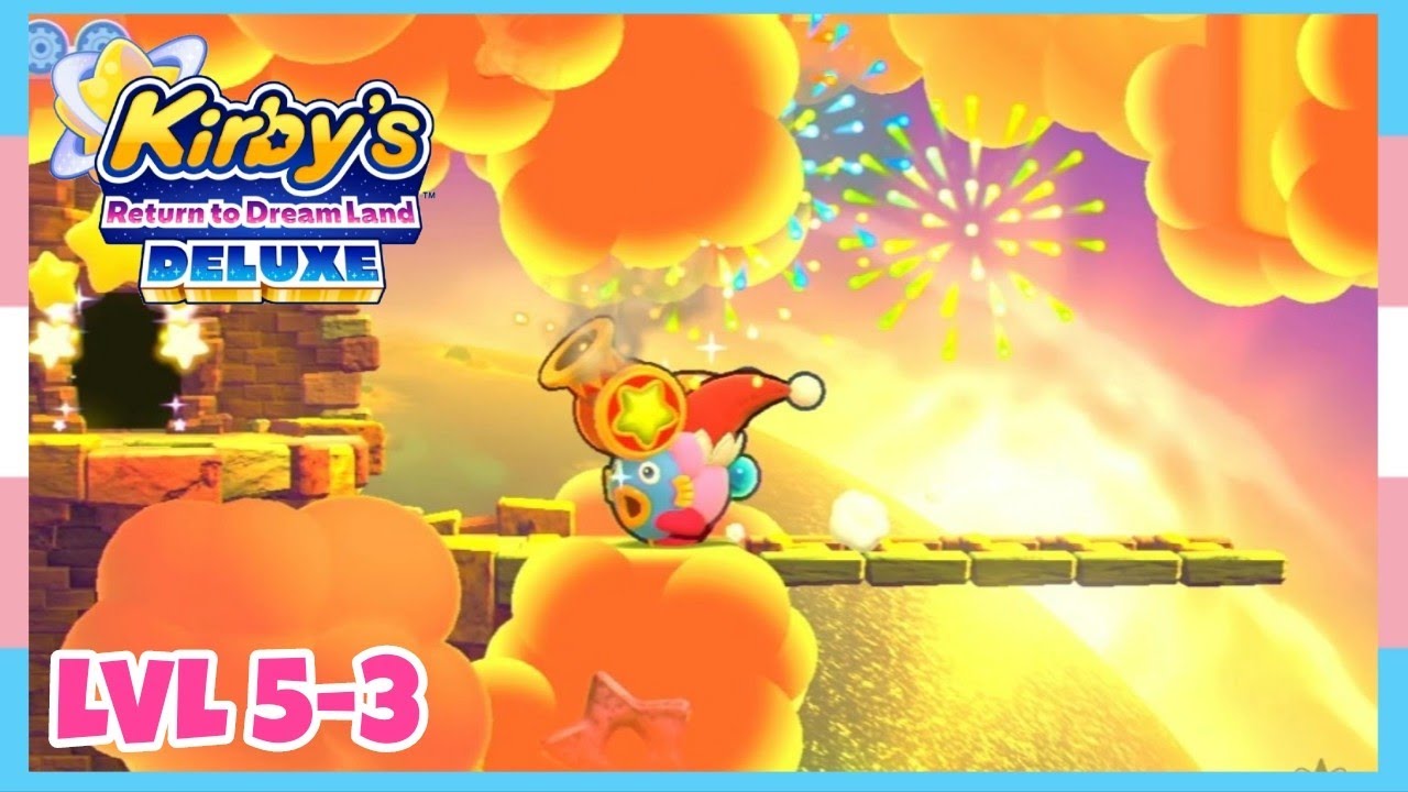 *Complete Energy Spheres* Level 5 - Stage 3 Nutty Noon | Kirby's Return To Dreamland Deluxe