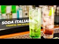 SODA ITALIANA - Como fazer coquetel sem álcool SODA ITALIANA | Bartender Store
